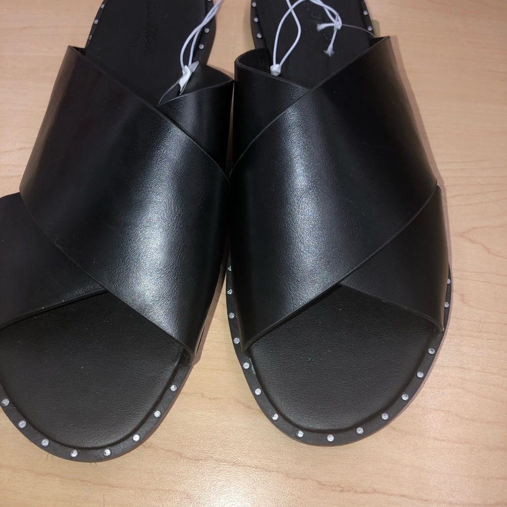 Black sandals